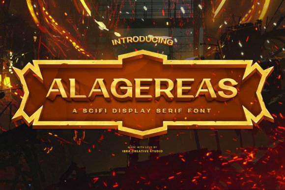 Alagereas: The Sci-Fi Display Serif for High-Impact Campaigns