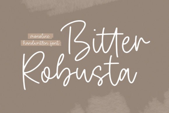 Bitter Robusta: The Script Typeface That Elevates Campaign Visuals