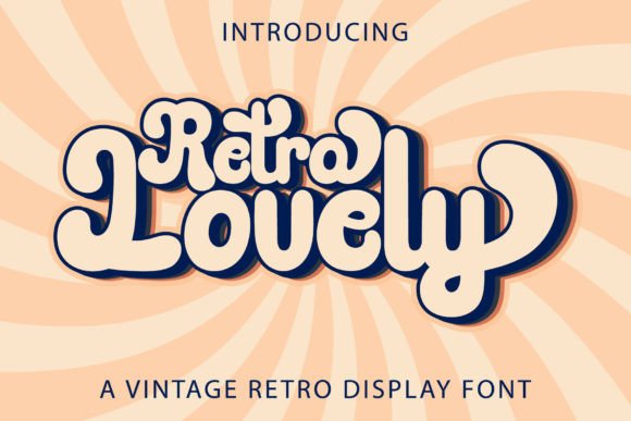 Bringing Vintage Charm with Retro Lovely Handwritten Typeface
