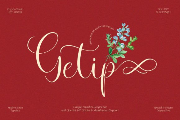 Getip: The Script Font That Transformed My Small Business Brand