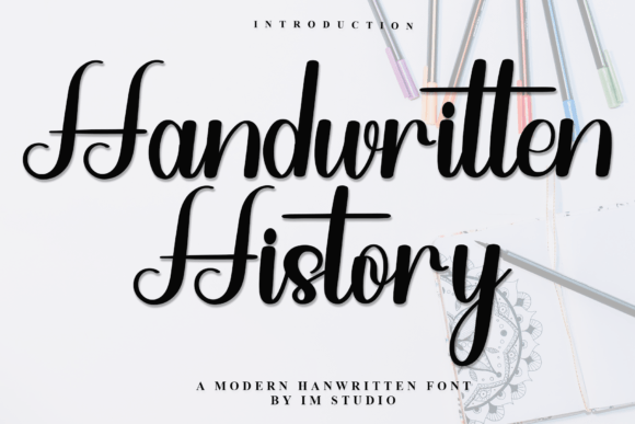 Handwritten History: A Festive Typeface for Modern Web Design