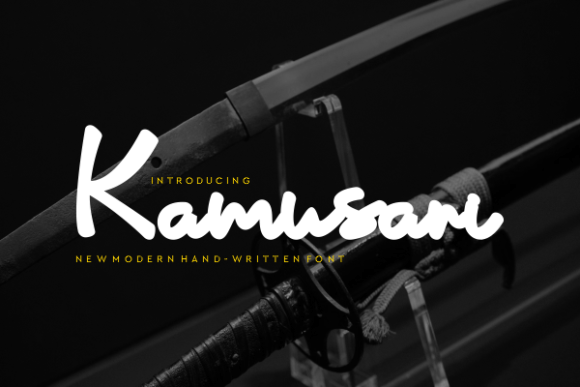 Kamusari: The Handwritten Typeface That Elevates Small Business Branding