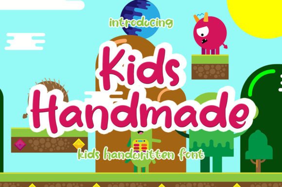 Kids Handmade: The Perfect Script Font for Digital Branding