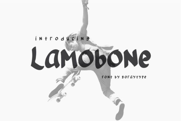 Lamobone: A Playful Script Font for Warm Editorial Design