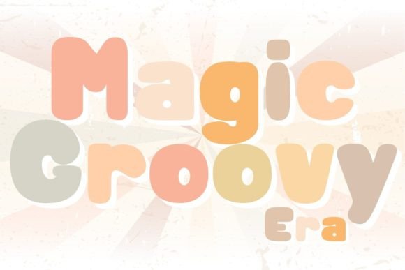 Magic Groovy Era: The Retro Typeface for Bold Web Design