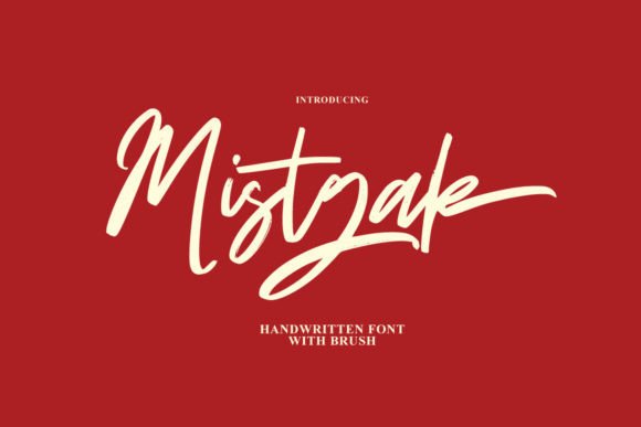 Mistgak: The Perfect Script Amp Typeface for Small Business Branding