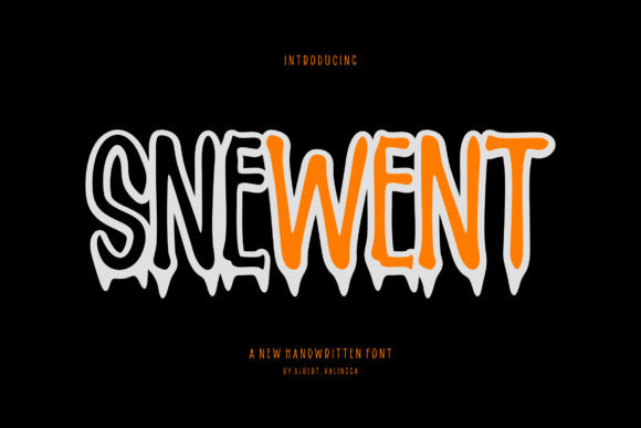 Snewent: The Handwritten Typeface That Elevates Editorial Design