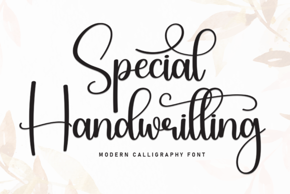 Special Handwritting: The Perfect Script Font for Handmade Products