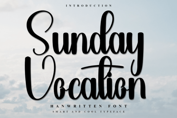 Sunday Vocation: The Festive Typeface That Elevates Small Business Branding