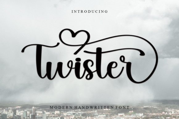 Twister: The Handwritten Typeface That Elevates Your Craft Shop