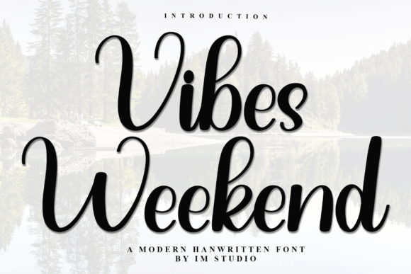 Vibes Weekend: The Festive Typeface for Your Holiday Brand