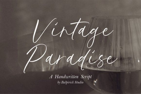 Vintage Paradise: The Handwritten Typeface That Elevates Campaign Storytelling