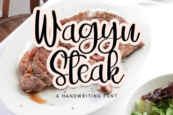 Wagyu Steak: The Elegant Script Font for Modern Web Design