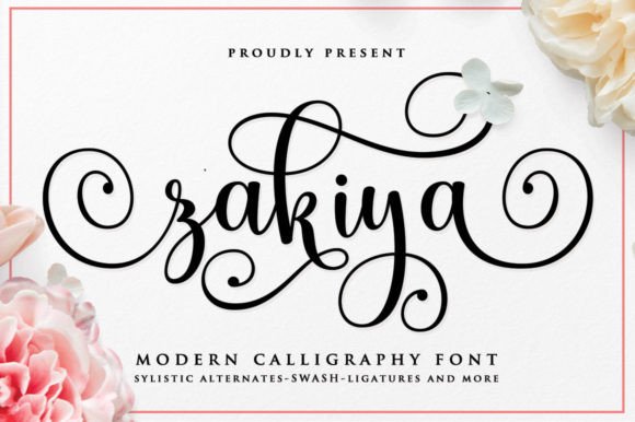 Zakiya Typeface: A Smooth Handwritten Choice for Digital Brands